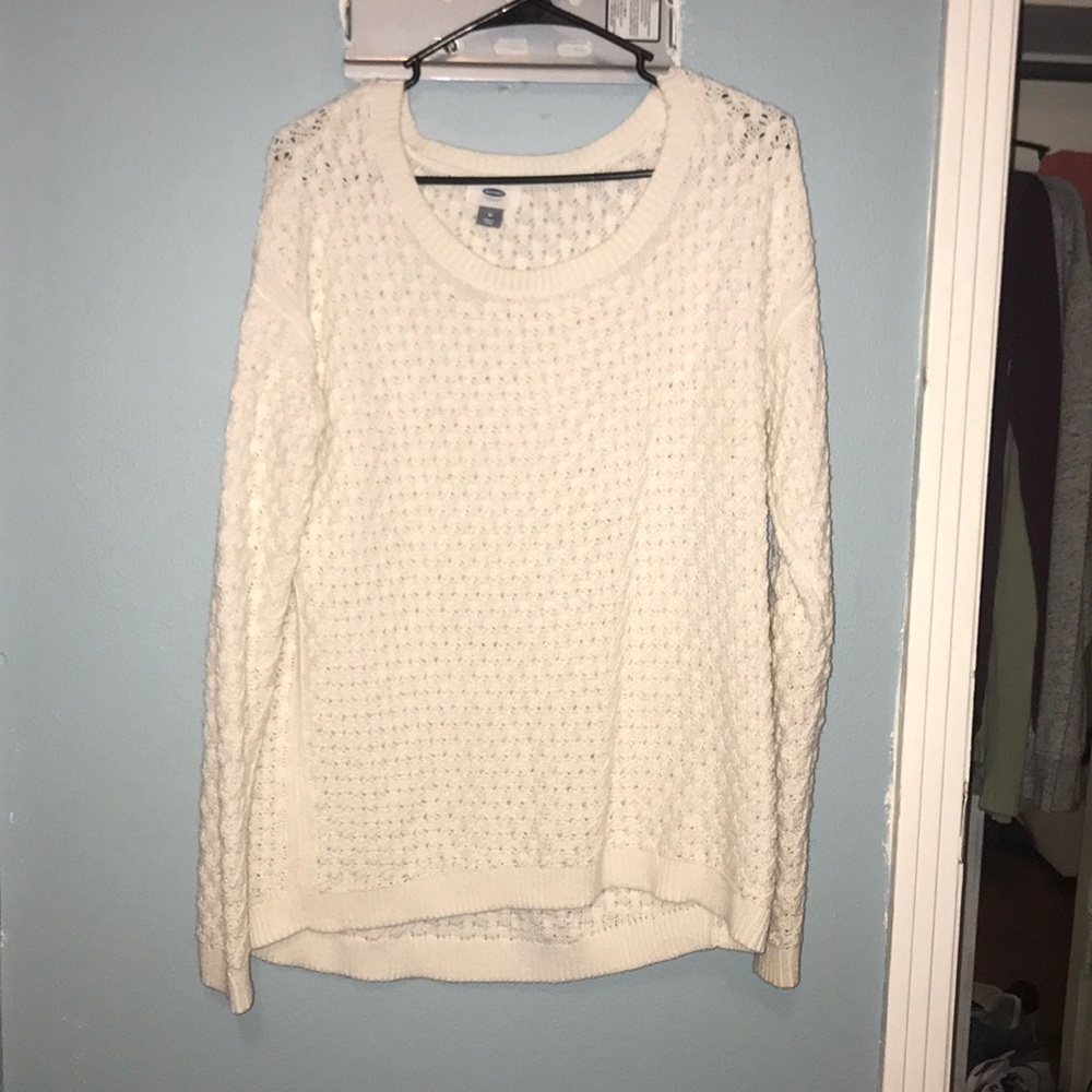Old Navy Creamy White Sweater